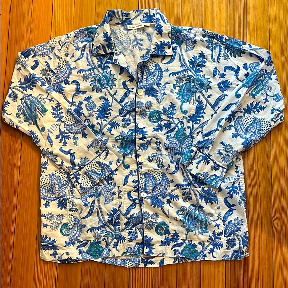 Roller Rabbit pajama top